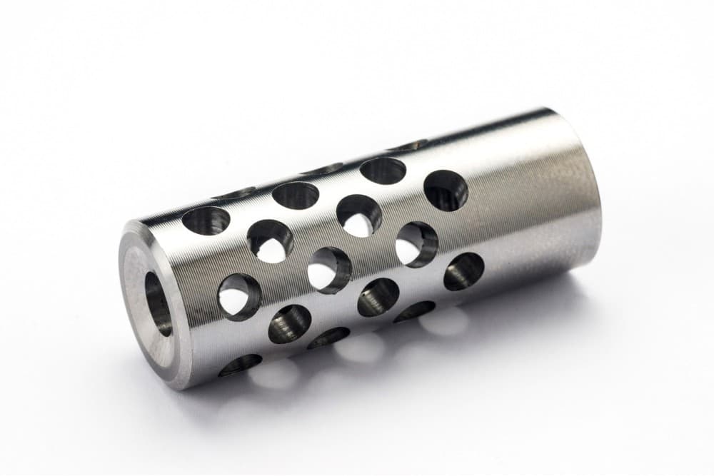 Muzzle break pentru carabina, fara filet, diametru exterior=24 mm, L=58 mm — 1