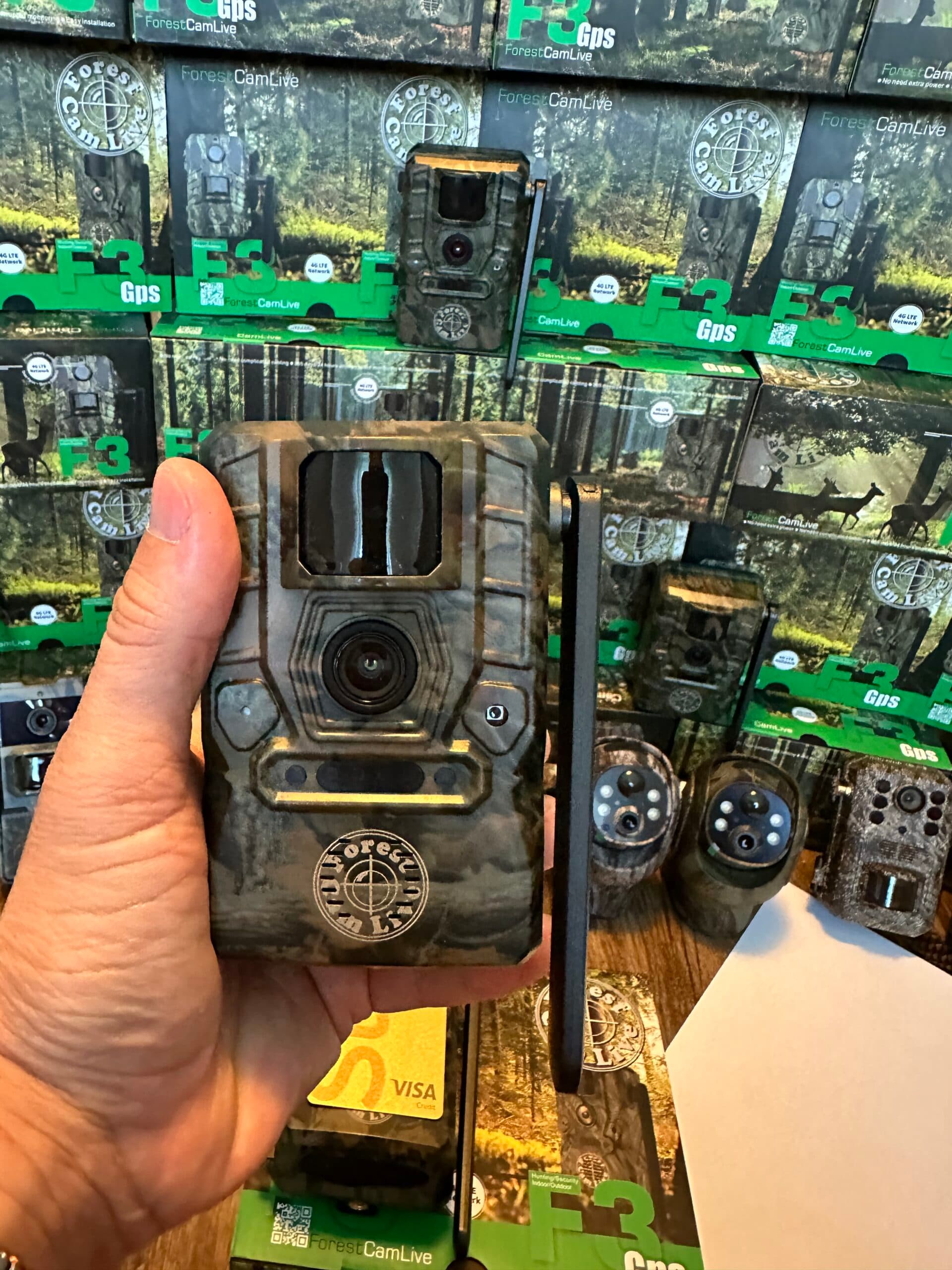 Camera monitorizare ForestCamLive F3GPS fara panou solar