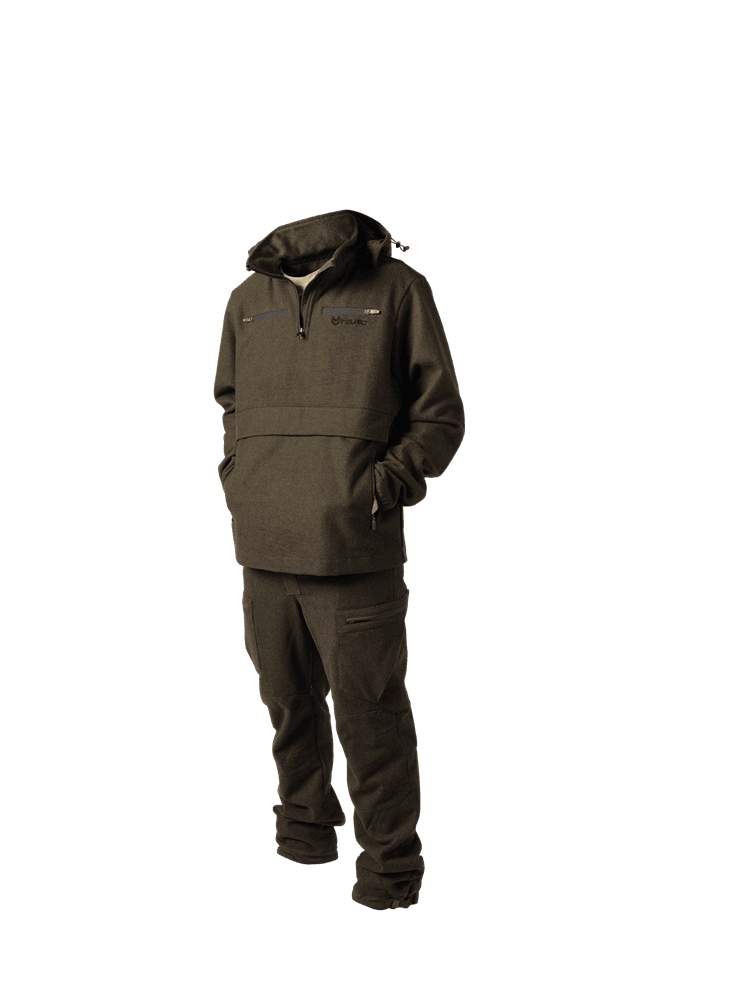Geaca stofa premium Anorak Forest Green