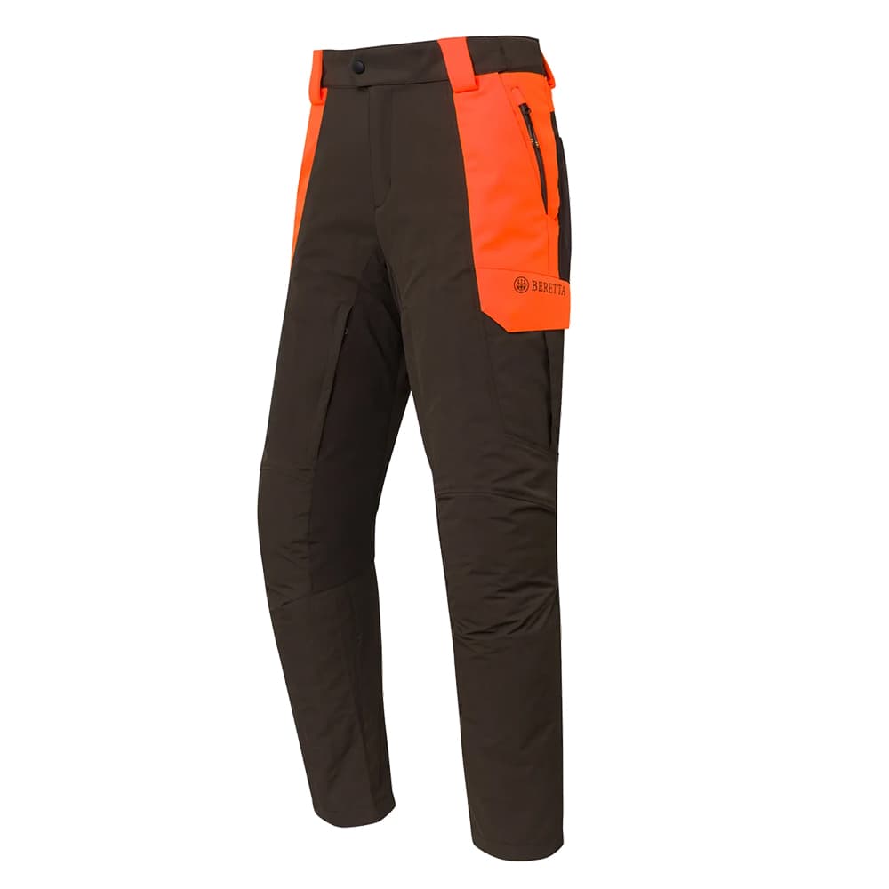 Pantaloni Beretta Balcan, Brown Bark & Orange
