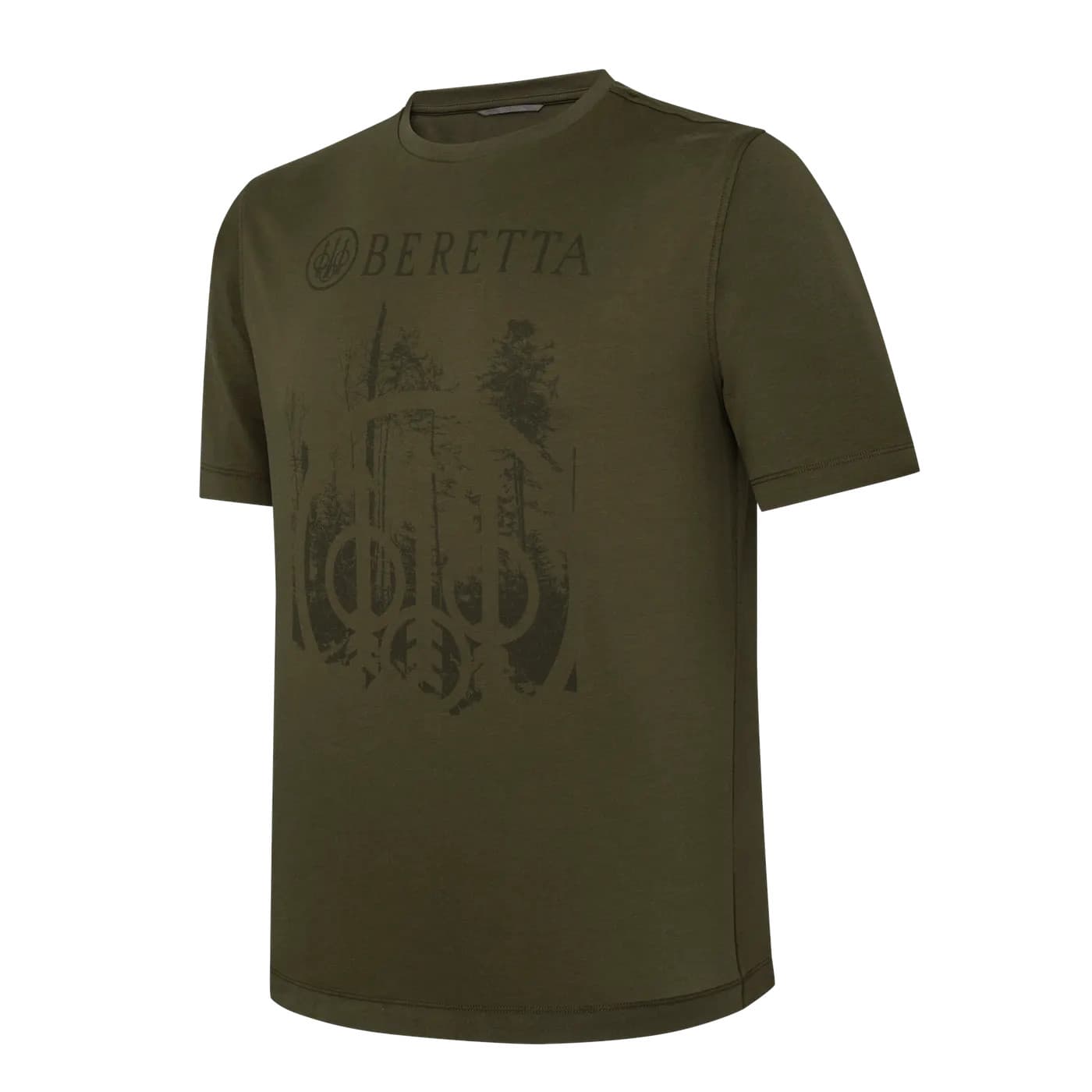 Tricou Beretta Outline Verde