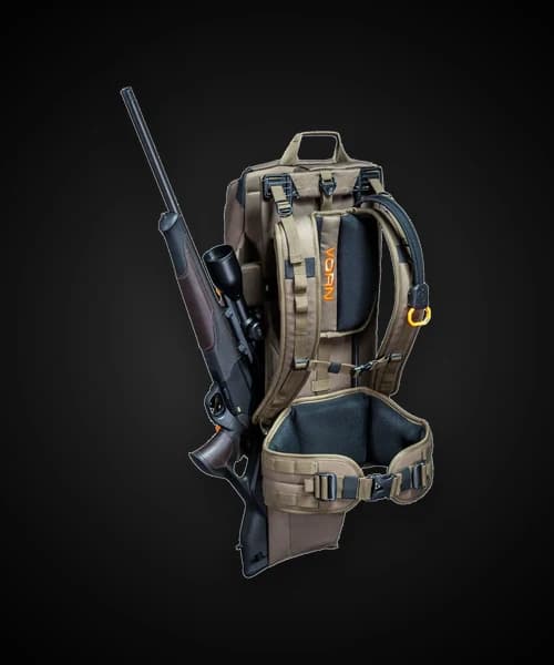 Rucsac de vânătoare cu prindere pentru armă