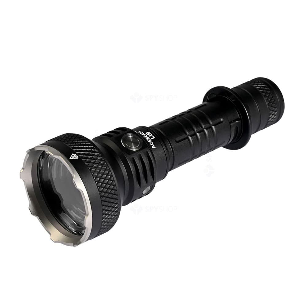 Lanterna profesionala de vanatoare Acebeam L18 GREEN, 2100 lm, 1155 m + acumulator — 2