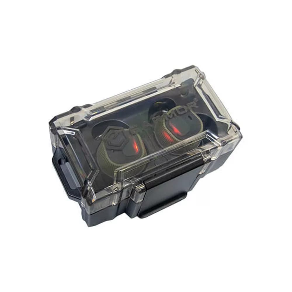 CASTI ACTIVE IN FORMA DE DOPURI OPSMEN EARMOR M20 VERDE — 2