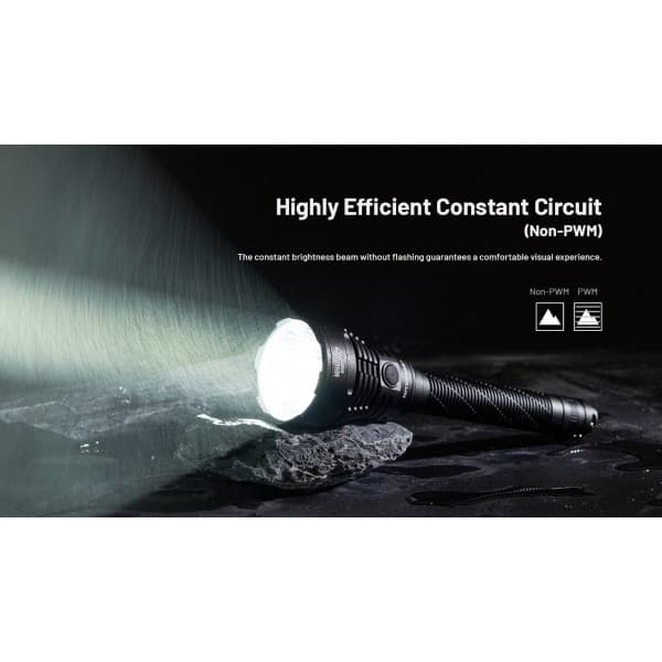 Nitecore MH40 PRO, Lanternă Profesionala, Reîncărcabilă USB-C, 3500 Lumeni, 1300 Metri — 7
