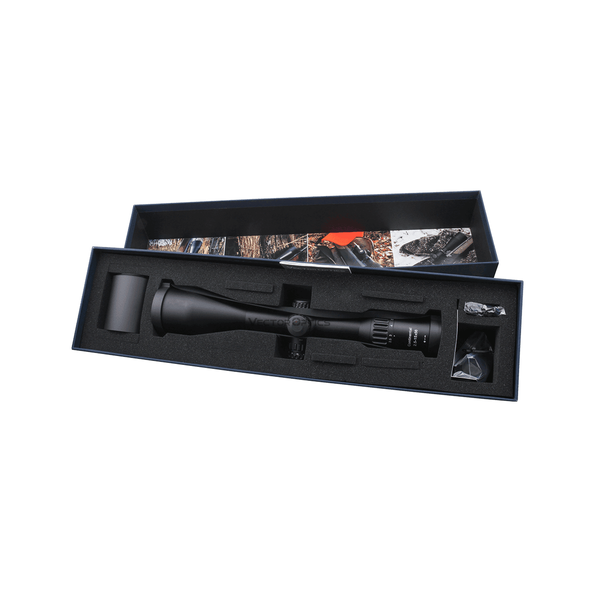 Luneta de vanatoare Vector Optics Continental 2.5-15×56 BDC SFP — 2