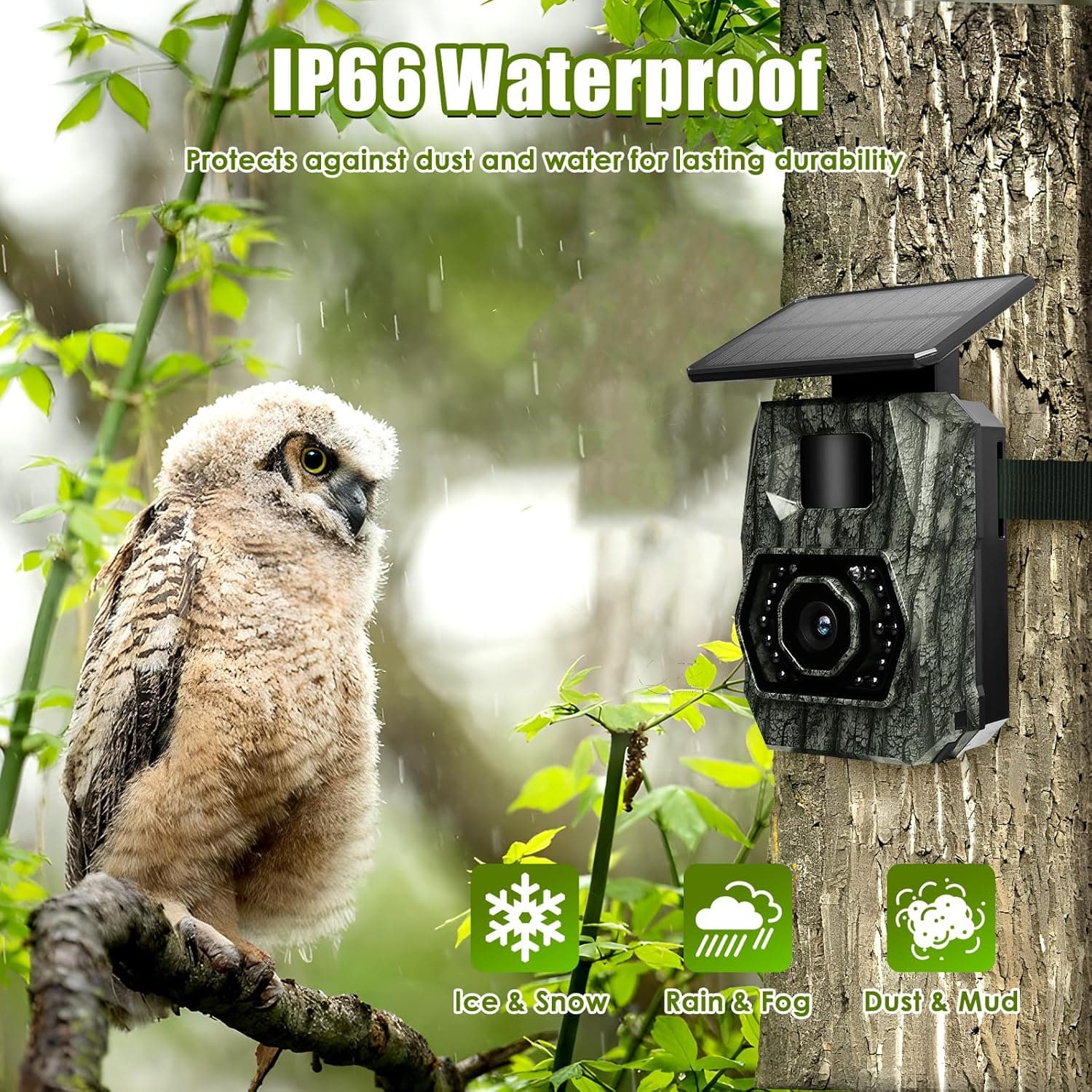 LYNXCAM Camera cu GPS live vision APP 4G LTE video 2K si panou solar — 4