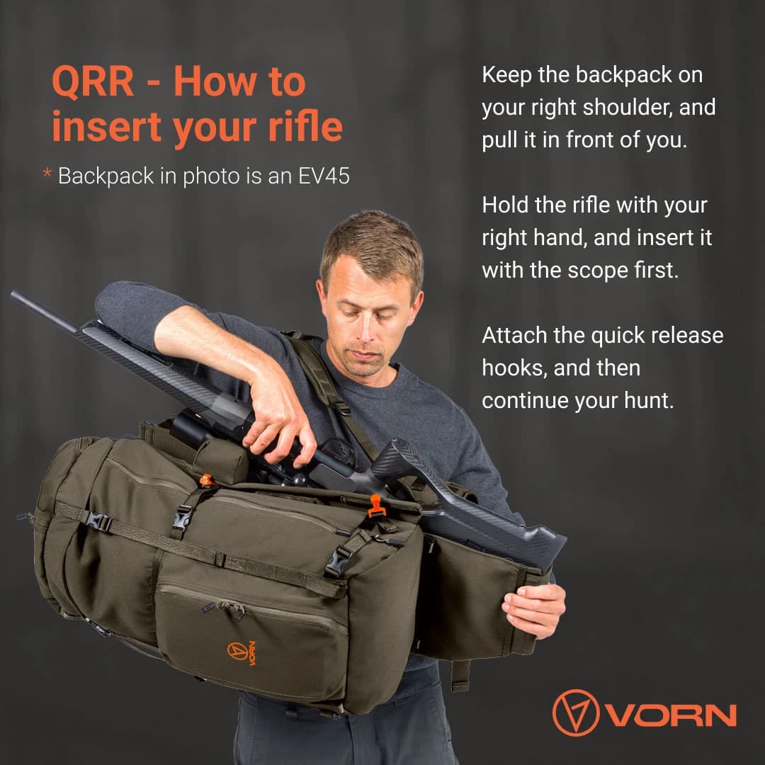 Rucsac cu detasare rapida arma Vorn EV45 — 3