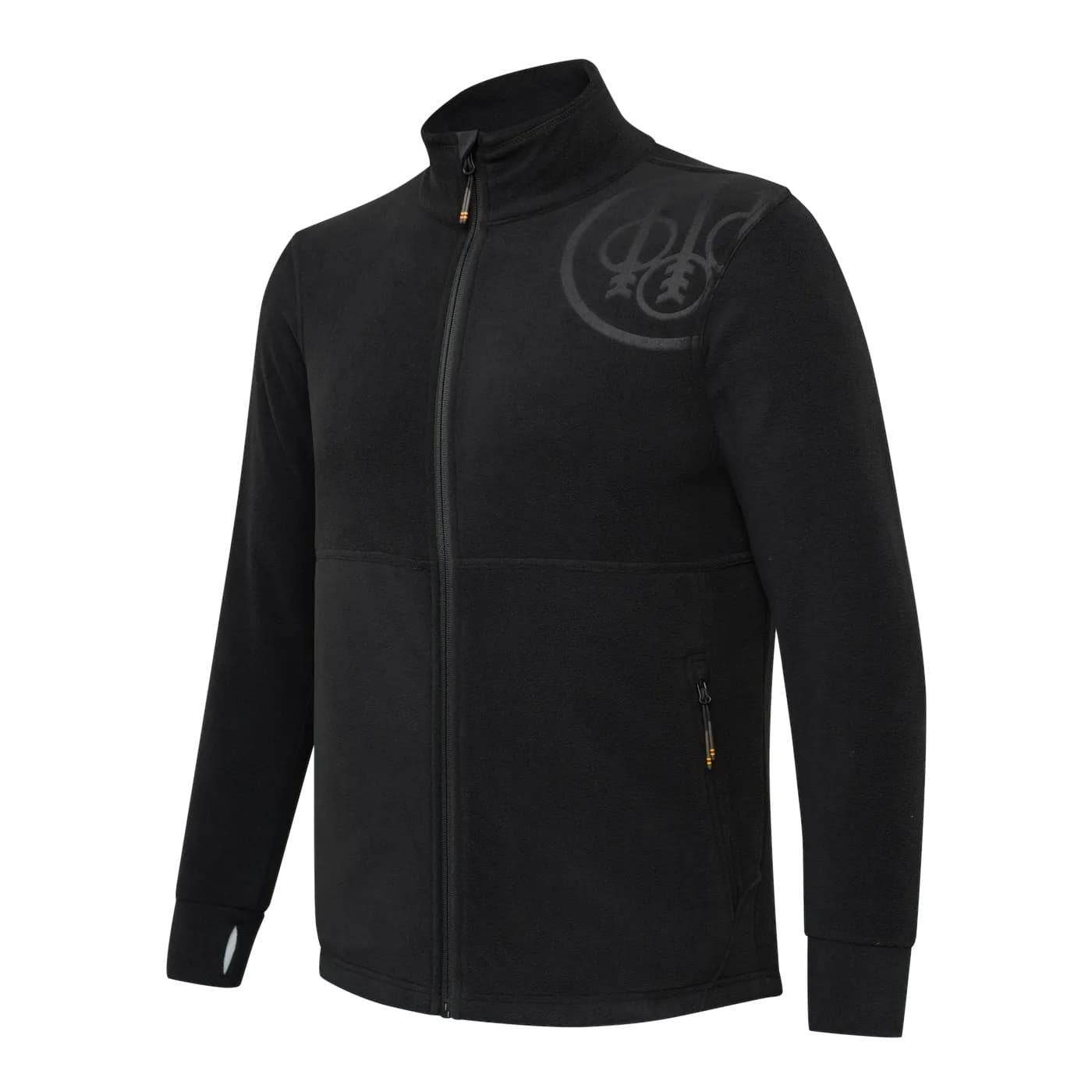 Bluza Fleece HP Logo Full Zip Black