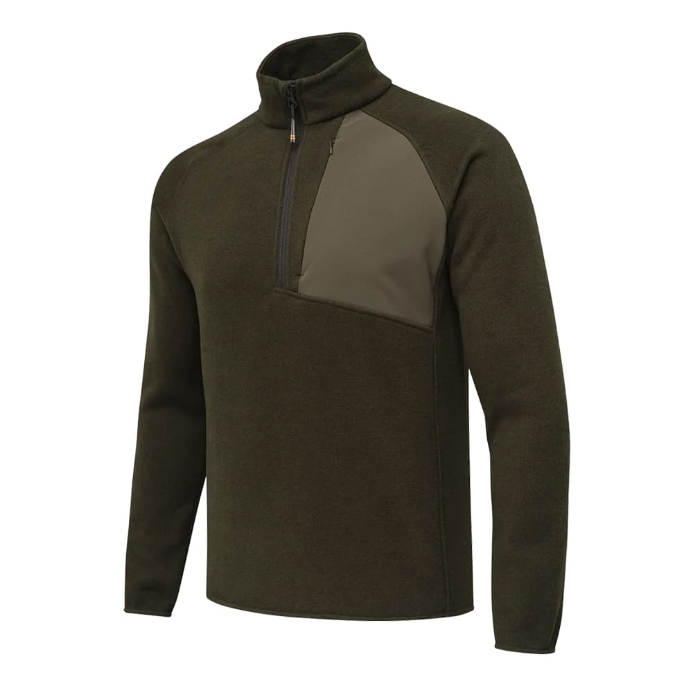 Bluza Beretta Abisko Half Zip Fleece, Green Moss
